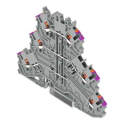 WAGO GmbH & Co. KG Dreistockklemme gr 2200-3208 WAGO GmbH & Co. KG Dreistockklemme gr 2200-3208