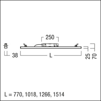 Zumtobel Group LED-Einbaumodul 930 SUPIL-R DI #60211122