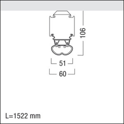 Zumtobel Group LED-Lichtbandleuchte 840 TECTON B B #42187209