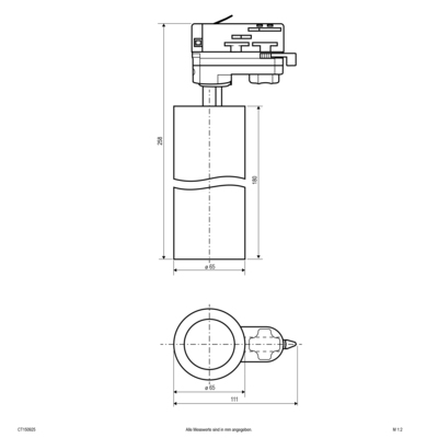 EVN Lichttechnik LED-Schienenstrahler CT150925