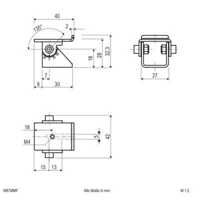 EVN Lichttechnik Montageclip W67MMF