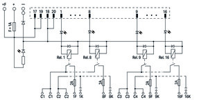 WAGO GmbH & Co. KG Übergabemodul Steckverbin.DIN41651 704-5094