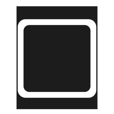 Jung Rahmen 1-fach weiß waage/senkrecht CD 581 W