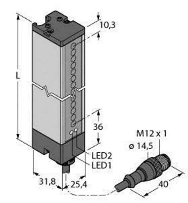 Turck Opto Sensor Lichtvorhang LX3RQ