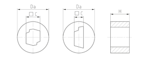 Jacob Dichtring WJ-DM 25/ASI/1