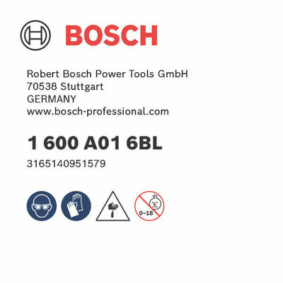 Bosch Power Tools Messer Klappmesser 1600A016BL