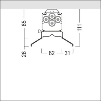 Zumtobel Group Optik Kit TEC C CG #22171737