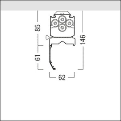 Zumtobel Group Wallwasher-Reflektor TEC C REFL #22171713