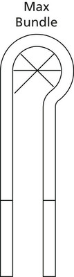 HellermannTyton Befestigungsschelle schwarz H6P-HS-BK-C1