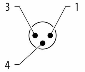 Murrelektronik M8/M8 Verbindungsleitung ungeschirmt 7000-88001-6301000
