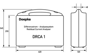 Doepke Diagnosegerät Ableit-u.Fehlerstrom DRCA1-Set