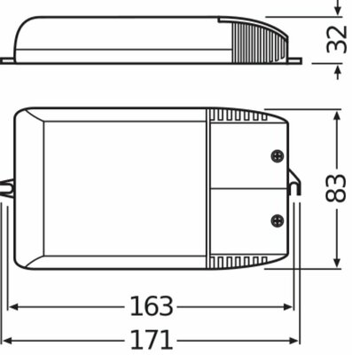 Osram BETRIEBSGERÄTE Elektronischer Trafo PTi 35/220-240 I