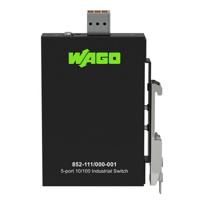 WAGO GmbH & Co. KG Industrial-ECO-Switch 5 Ports, schwarz 852-111/000-001
