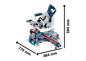 Bosch Power Tools Kapp-/Gehrungssäge GCM 18V-216 D (C) 0601B51000