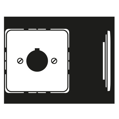 Jung Abdeckung alpinweiß für Befehlsgeräte CD 564 WW