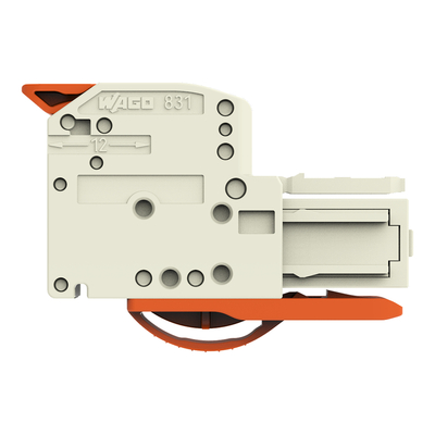 WAGO GmbH & Co. KG 1-Leiter-Federleiste Push-inCAGECLAMP,lgr 831-1102/322-000
