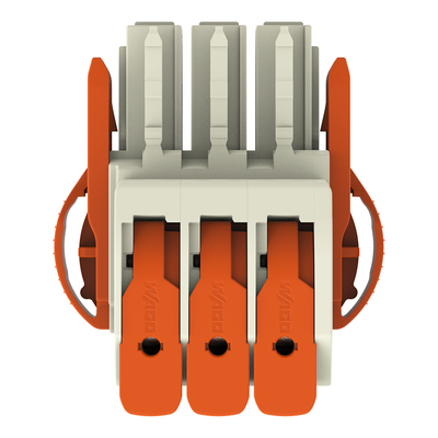 WAGO GmbH & Co. KG 1-Leiter-Federleiste Push-inCAGECLAMP,lgr 831-1103/038-000