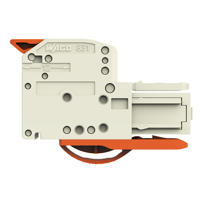 WAGO GmbH & Co. KG 1-Leiter-Federleiste Push-inCAGECLAMP,lgr 831-1103/322-000