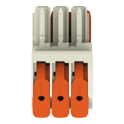 WAGO GmbH & Co. KG 1-Leiter-Federleiste Push-inCAGECLAMP,lgr 831-1103/322-000