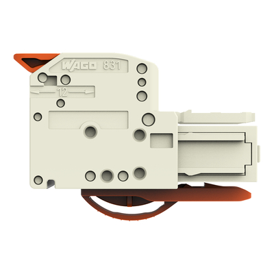 WAGO GmbH & Co. KG 1-Leiter-Federleiste Push-inCAGECLAMP,lgr 831-1105/322-000