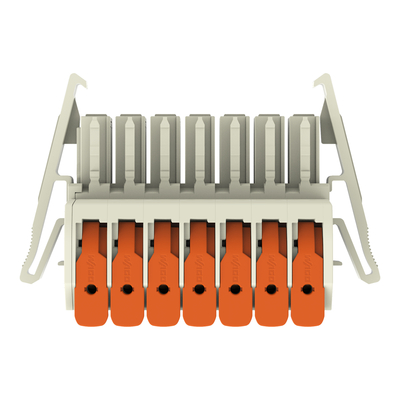 WAGO GmbH & Co. KG 1-Leiter-Federleiste Push-inCAGECLAMP,lgr 831-1107/037-000