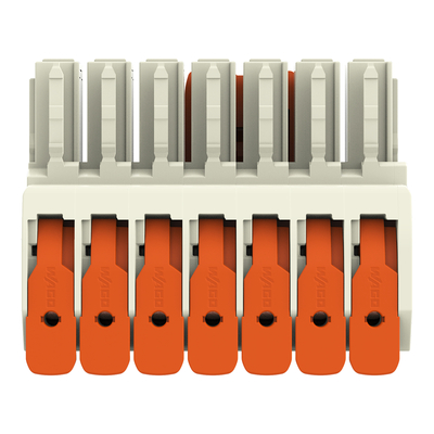 WAGO GmbH & Co. KG 1-Leiter-Federleiste Push-inCAGECLAMP,lgr 831-1107/322-000