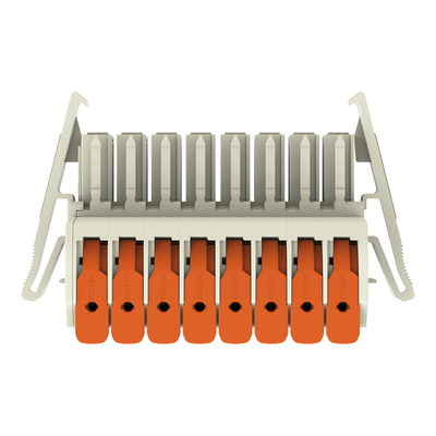 WAGO GmbH & Co. KG 1-Leiter-Federleiste Push-inCAGECLAMP,lgr 831-1108/037-000