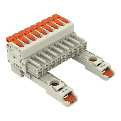 WAGO GmbH & Co. KG 1-Leiter-Federleiste Push-inCAGECLAMP,lgr 831-1109/306-000