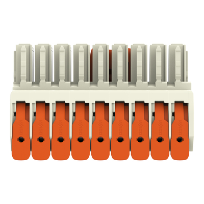 WAGO GmbH & Co. KG 1-Leiter-Federleiste Push-inCAGECLAMP,lgr 831-1109/322-000