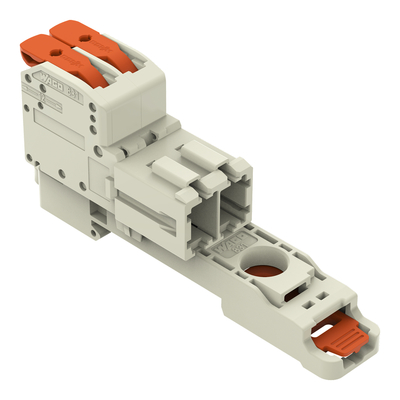 WAGO GmbH & Co. KG 1-Leiter-Stiftleiste PushinCAGECLAMP,lgr 831-1202/306-000