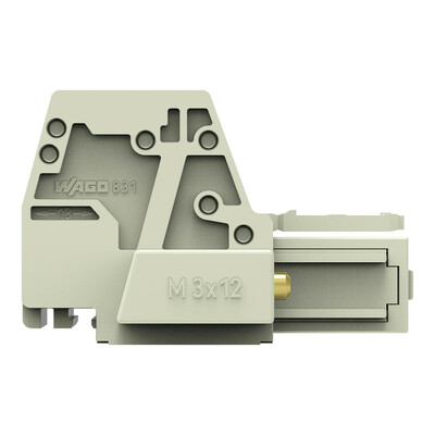 WAGO GmbH & Co. KG 1-Leiter-Federleiste CAGECLAMP,10mm²,lgr 831-3102/107-000