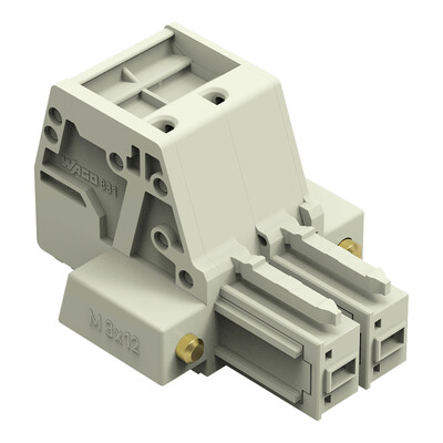 WAGO GmbH & Co. KG 1-Leiter-Federleiste CAGECLAMP,10mm²,lgr 831-3102/107-000