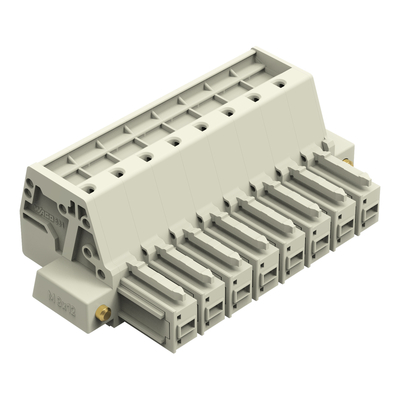 WAGO GmbH & Co. KG 1-Leiter-Federleiste CAGECLAMP,10mm²,lgr 831-3108/107-000