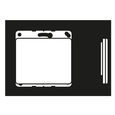 Jung Blind-Abdeckung gold bronze kompl.mit Tragring SL 561 B GB