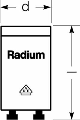 Radium Lampenwerk Starter RS 51