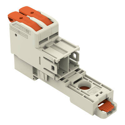 WAGO GmbH & Co. KG 1-Leiter-Stiftleiste PushinCAGECLAMP,lgr 832-1202/306-000