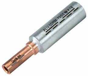 Intercable Tools Pressverbinder v. Al auf Cu, blank ICALCU9535V