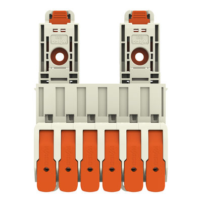 WAGO GmbH & Co. KG 1-Leiter-Stiftleiste PushinCAGECLAMP,lgr 832-1206/306-000