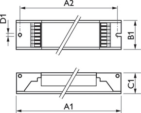 Philips Lighting Vorschaltgerät EVG HF-R 236 TLD E II