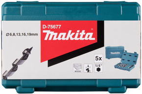 Makita Schlangenbohrer-Set D-75677