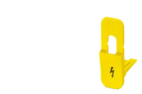 Siemens Dig.Industr. Bezeichnungsschild mit Blitzpfeil 8WH9067-5CA06