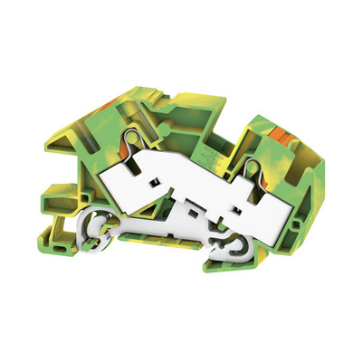 Weidmüller Schutzleiter-Reihenklemme PUSH IN, 16 mm² AITB 16 BB 2C PE