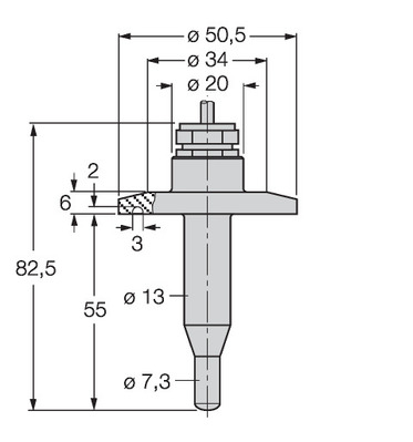 Turck Eintauchsensor FCS50A4NAEX#6872053