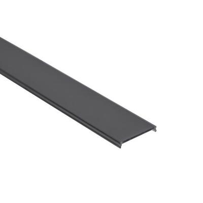 Brumberg Leuchten Kunststoff-Abdeckung 2m, schwarz 53404080