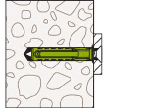 Fischer Deutschl. Dübel SX Plus SX Plus Green 5x25