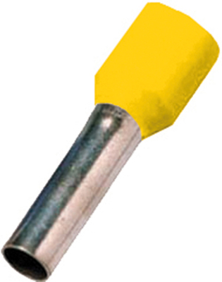 Intercable Tools Aderendhülse 6qmm gelb ICIAE612