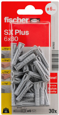 Fischer Deutschl. Dübel SX Plus SXPlus6x30K(VE30)