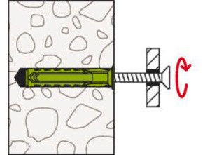 Fischer Deutschl. Dübel SX Plus Green SXPlus6x50K(VE10)