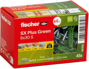Fischer Deutschl. Dübel SX Plus SXPlusGreen6x30S
