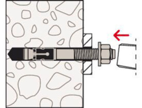 Fischer Deutschl. Bolzenanker FAZ II Plus 16/25